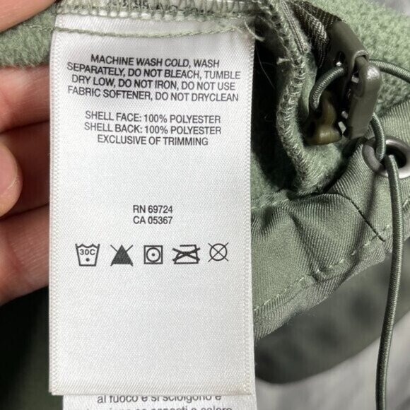 Columbia Jacket Mens Medium Green Softshell Durable Water Wind Resistant Hiking - Picture 9 of 12